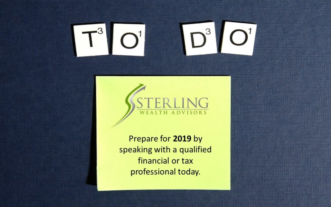 Your 2019 Financial To-Do List